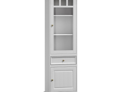 Schrank Kommode Vitrine Kolonial Stil Möbel Sideboard Anrichte Vitrine Holz Neu